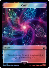Copy // Clue (0055) Double-Sided Token (Surge Foil) [Doctor Who Tokens] | RetroPlay Games