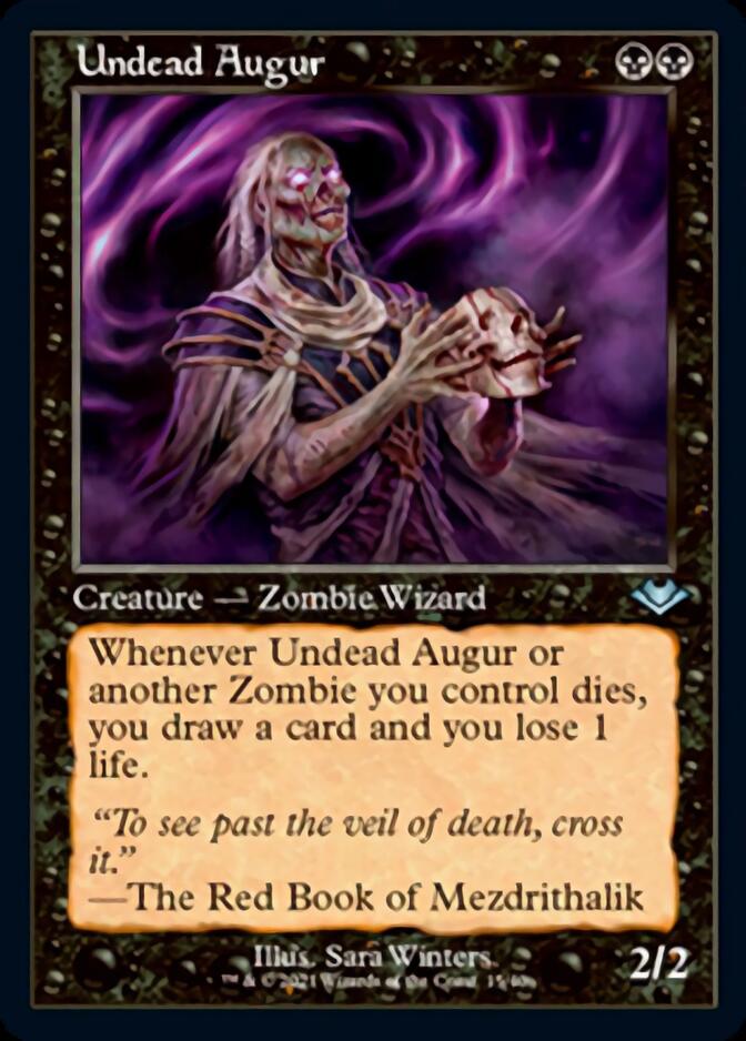 Undead Augur (Retro Foil Etched) [Modern Horizons] | RetroPlay Games