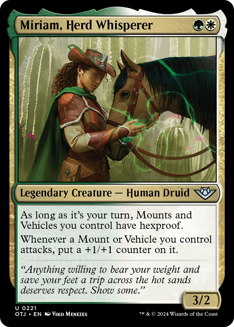 Miriam, Herd Whisperer [Outlaws of Thunder Junction] | RetroPlay Games