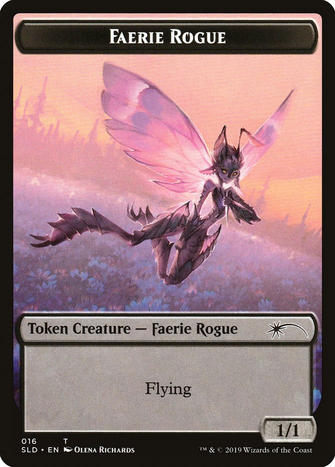 Faerie Rogue Token (016) [Secret Lair Drop Series] | RetroPlay Games