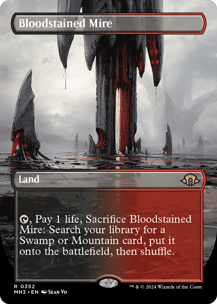 Bloodstained Mire (Borderless) [Modern Horizons 3] | RetroPlay Games