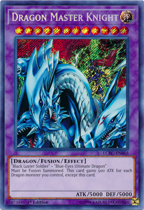 Dragon Master Knight [LCKC-EN065] Secret Rare | RetroPlay Games