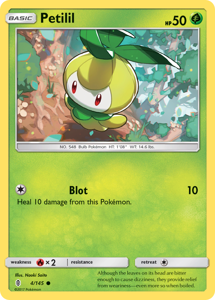 Petilil (4/145) [Sun & Moon: Guardians Rising] | RetroPlay Games