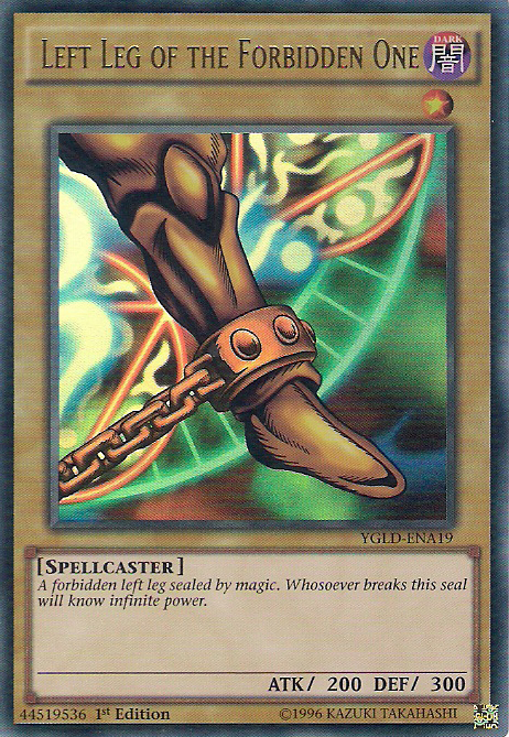 Left Leg of the Forbidden One [YGLD-ENA19] Ultra Rare | RetroPlay Games