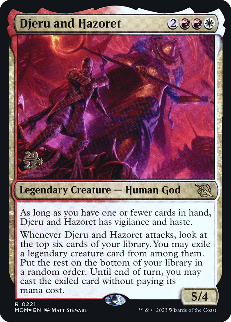 Djeru and Hazoret [March of the Machine Prerelease Promos] | RetroPlay Games