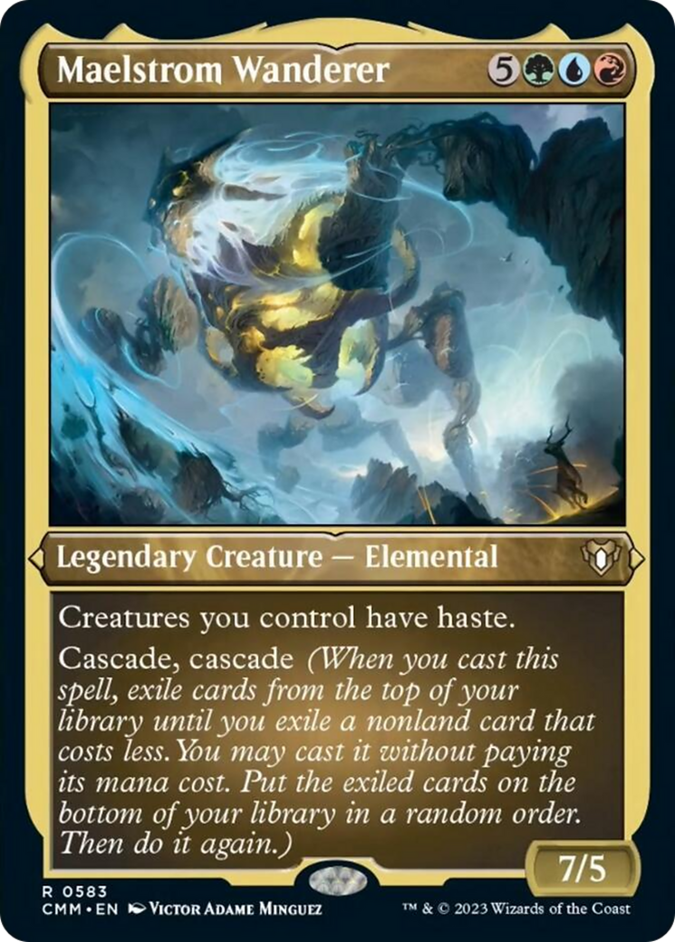Maelstrom Wanderer (Foil Etched) [Commander Masters] | RetroPlay Games