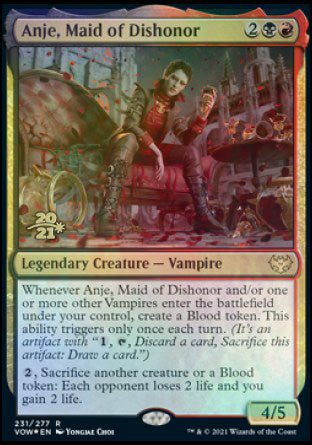 Anje, Maid of Dishonor [Innistrad: Crimson Vow Prerelease Promos] | RetroPlay Games