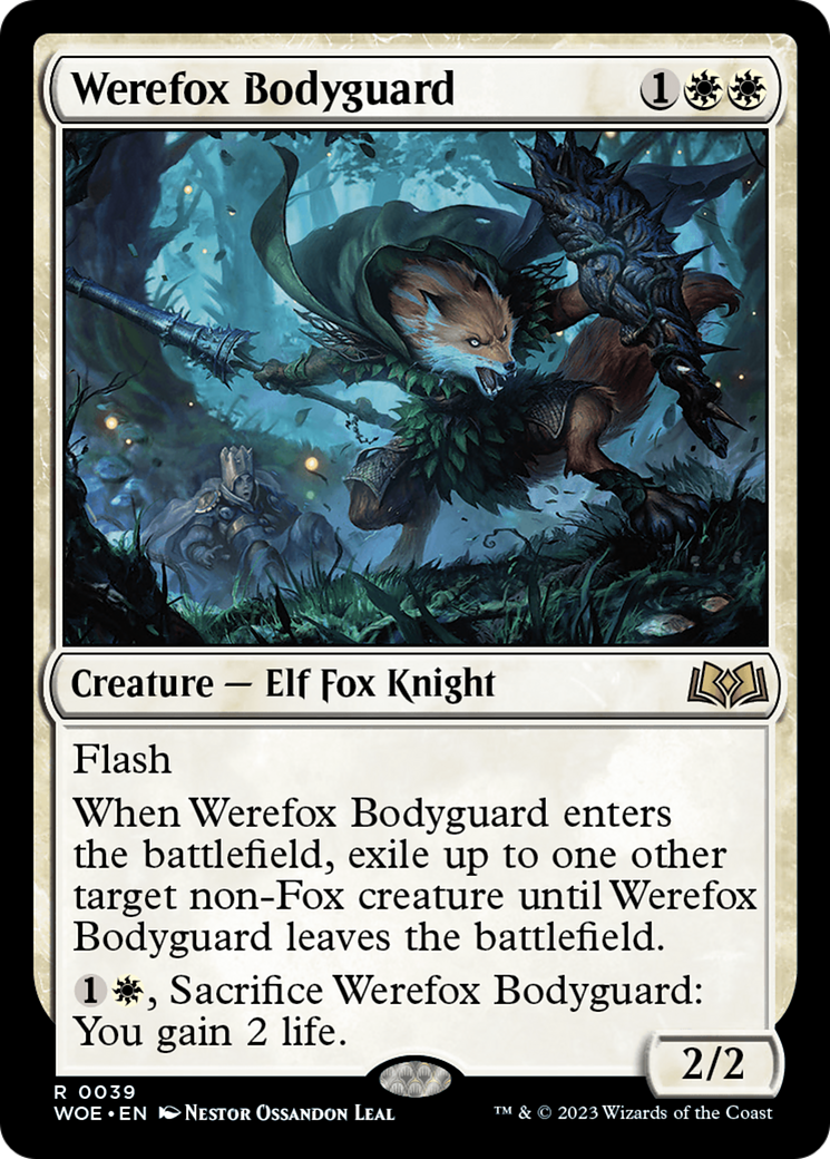 Werefox Bodyguard [Wilds of Eldraine] | RetroPlay Games