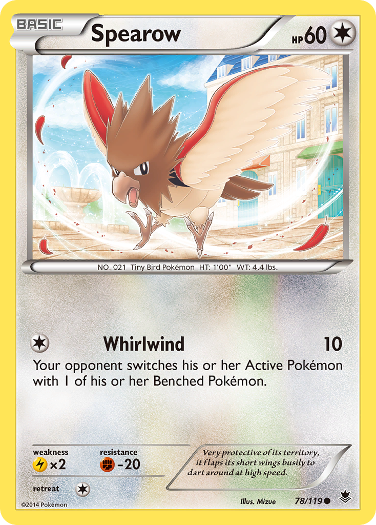 Spearow (78/119) [XY: Phantom Forces] | RetroPlay Games