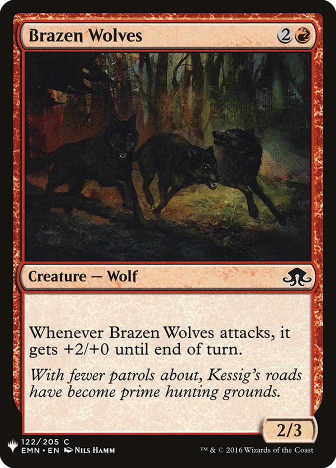 Brazen Wolves [Mystery Booster] | RetroPlay Games