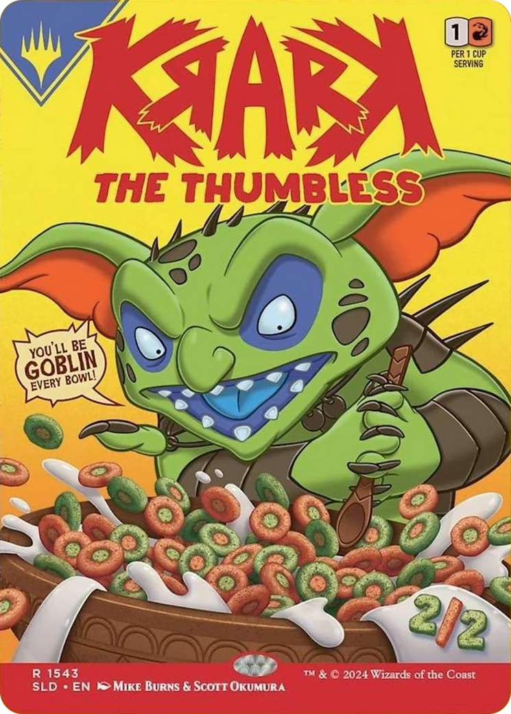 Krark, the Thumbless (Rainbow Foil) [Secret Lair Drop Series] | RetroPlay Games