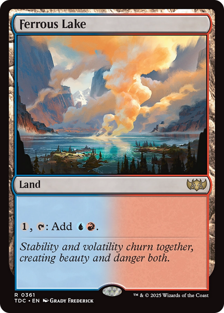 Ferrous Lake [Tarkir: Dragonstorm Commander] | RetroPlay Games