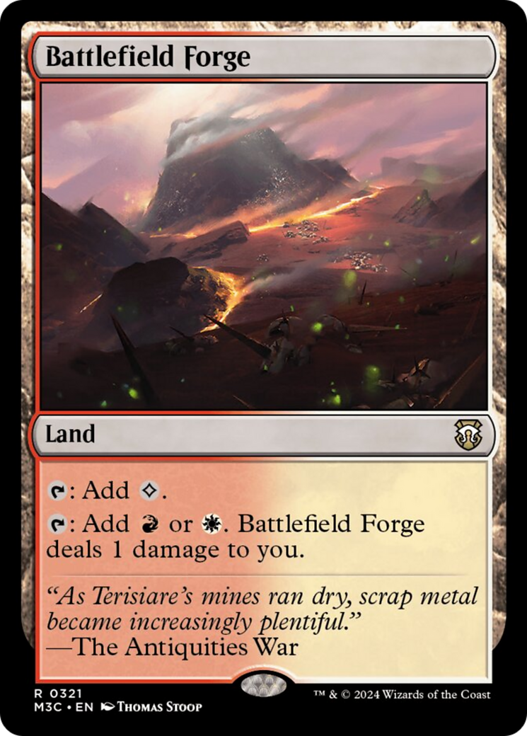 Battlefield Forge (Ripple Foil) [Modern Horizons 3 Commander] | RetroPlay Games