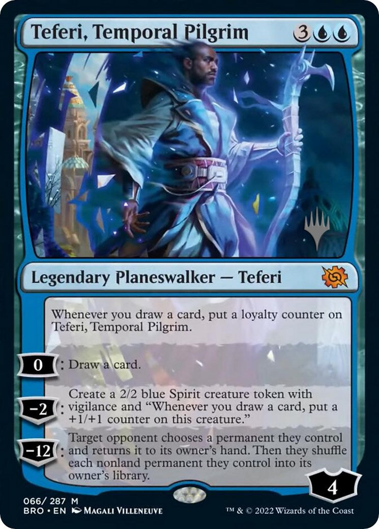 Teferi, Temporal Pilgrim (Promo Pack) [The Brothers' War Promos] | RetroPlay Games