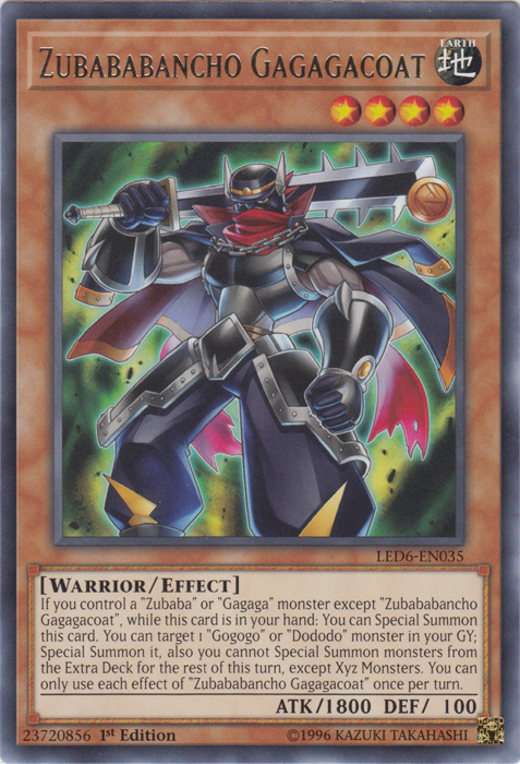 Zubababancho Gagagacoat [LED6-EN035] Rare | RetroPlay Games