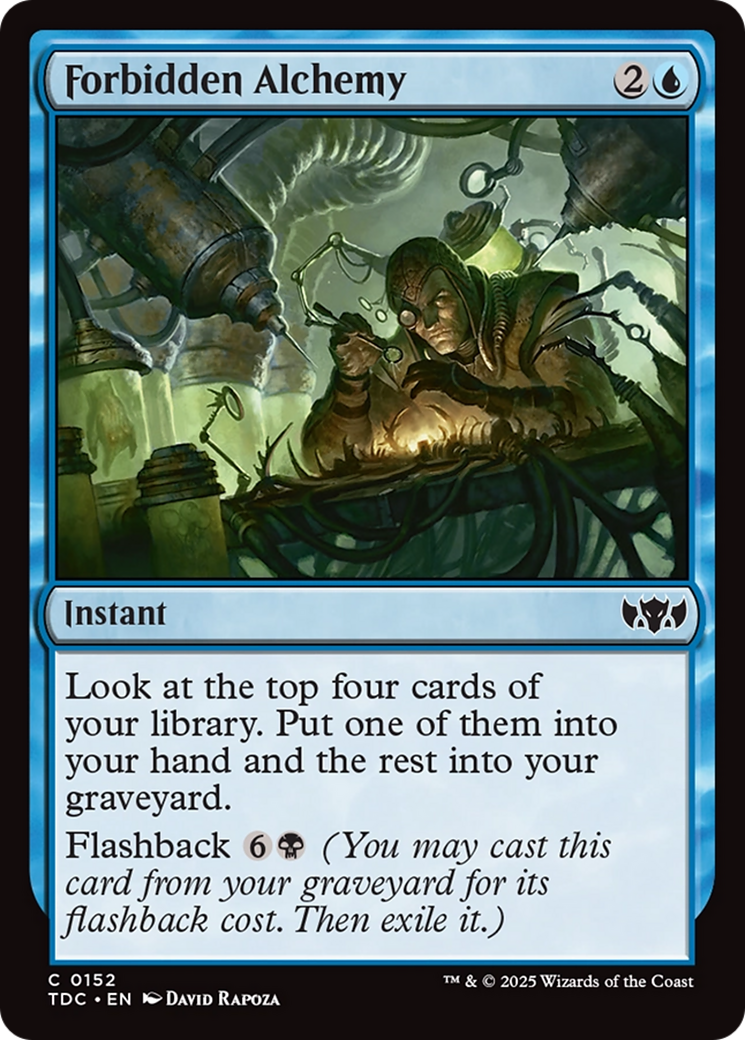 Forbidden Alchemy [Tarkir: Dragonstorm Commander] | RetroPlay Games