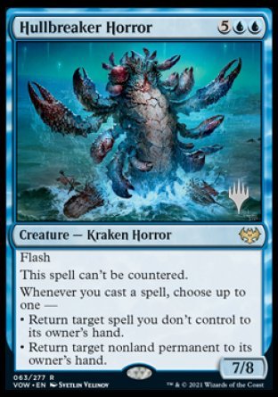 Hullbreaker Horror (Promo Pack) [Innistrad: Crimson Vow Promos] | RetroPlay Games