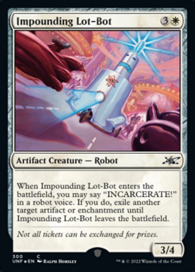 Impounding Lot-Bot (Galaxy Foil) [Unfinity] | RetroPlay Games