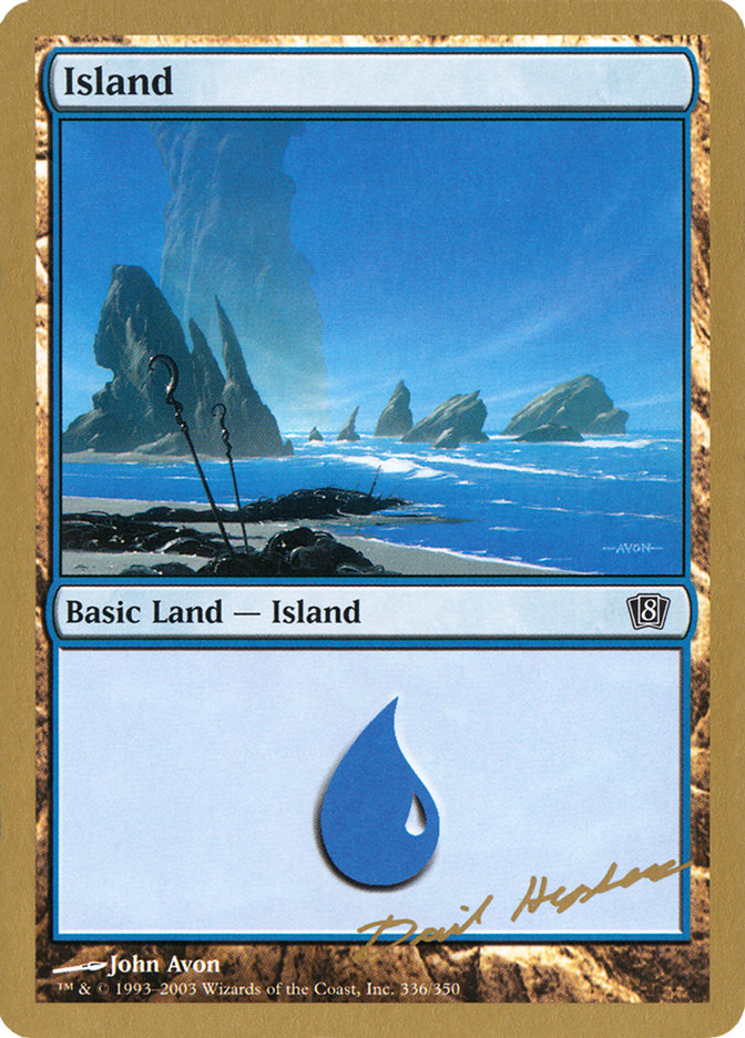 Island (dh336) (Dave Humpherys) [World Championship Decks 2003] | RetroPlay Games