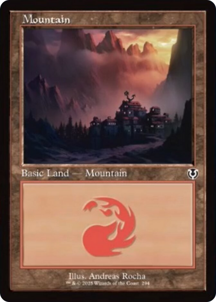 Mountain (294) (Retro Frame) [Innistrad Remastered] | RetroPlay Games