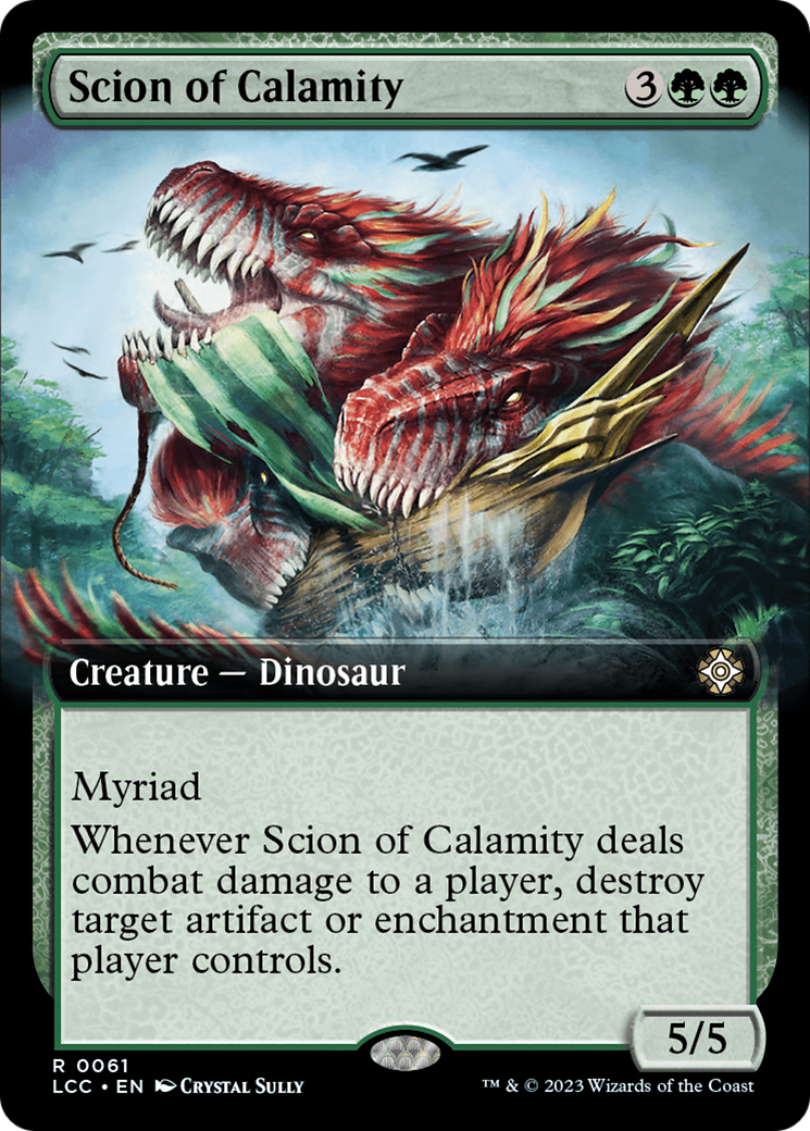 Scion of Calamity (Extended Art) [The Lost Caverns of Ixalan Commander] | RetroPlay Games