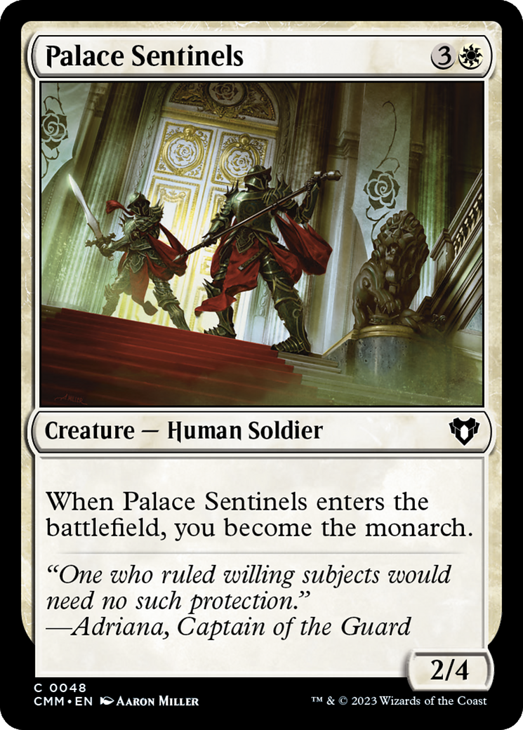 Palace Sentinels [Commander Masters] | RetroPlay Games