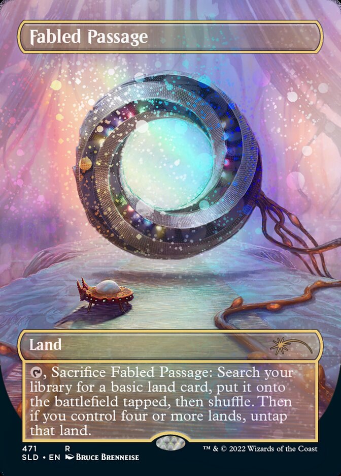 Fabled Passage (Galaxy Foil) [Secret Lair Drop Series] | RetroPlay Games