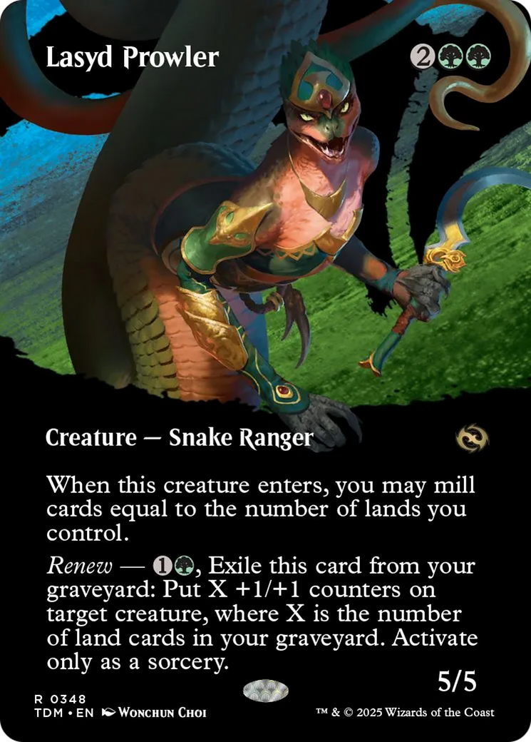 Lasyd Prowler (Borderless) [Tarkir: Dragonstorm] | RetroPlay Games