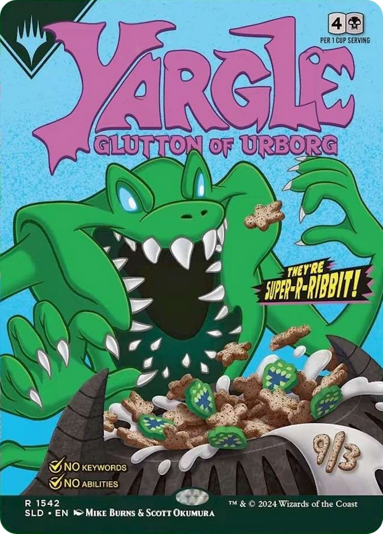 Yargle, Glutton of Urborg (Rainbow Foil) [Secret Lair Drop Series] | RetroPlay Games