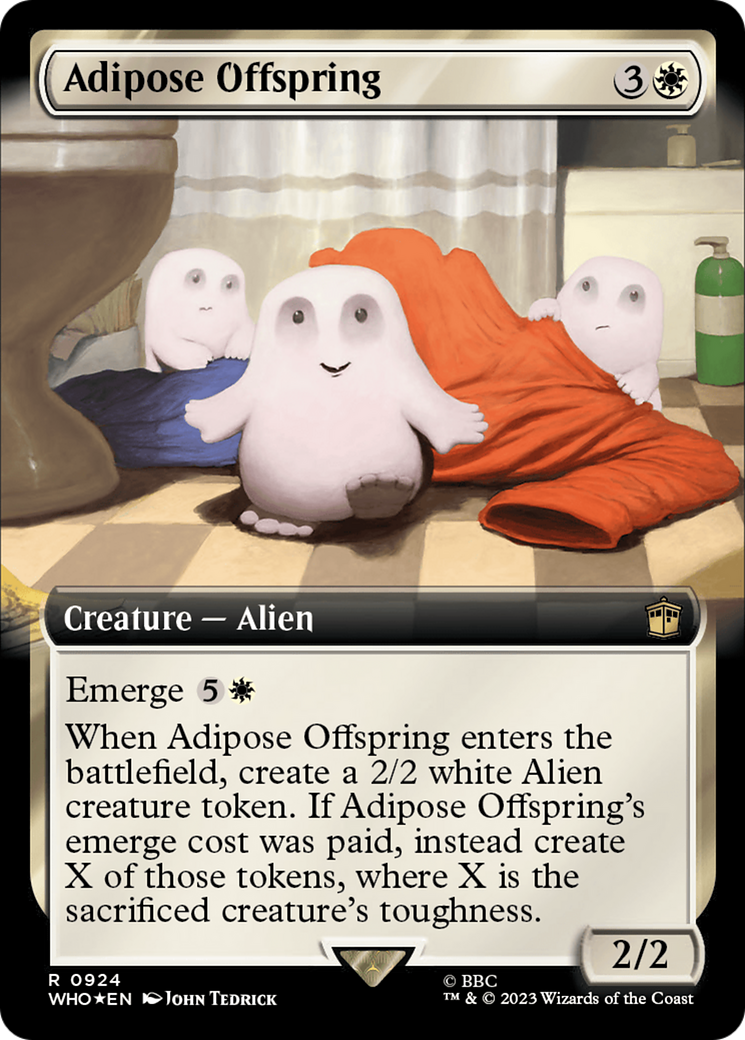 Adipose Offspring (Extended Art) (Surge Foil) [Doctor Who] | RetroPlay Games