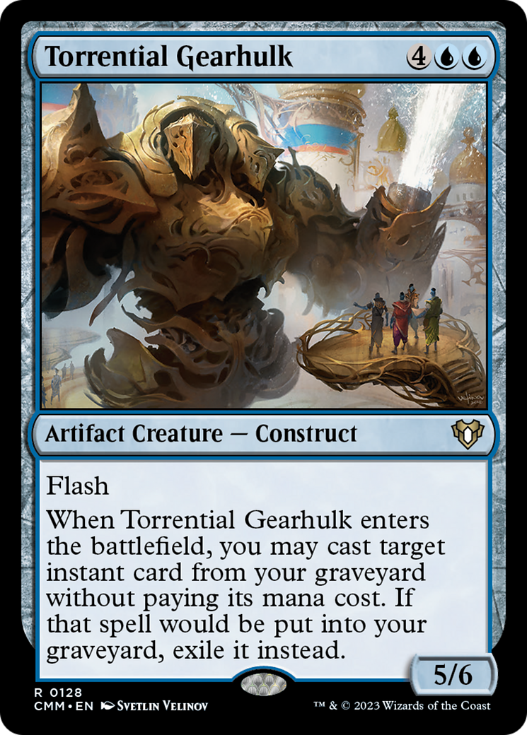 Torrential Gearhulk [Commander Masters] | RetroPlay Games