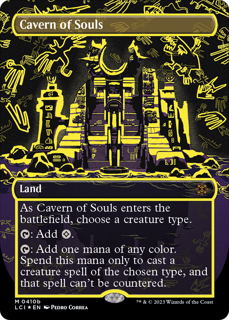 Cavern of Souls (0410b) (Borderless) [The Lost Caverns of Ixalan] | RetroPlay Games
