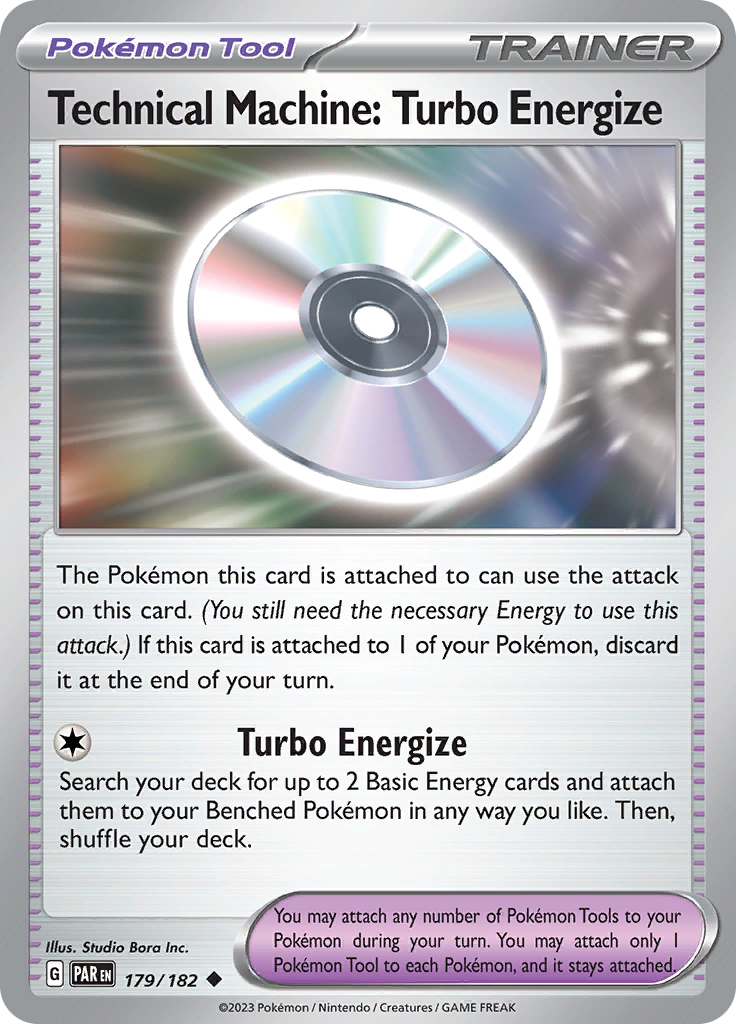 Technical Machine: Turbo Energize (179/182) [Scarlet & Violet: Paradox Rift] | RetroPlay Games