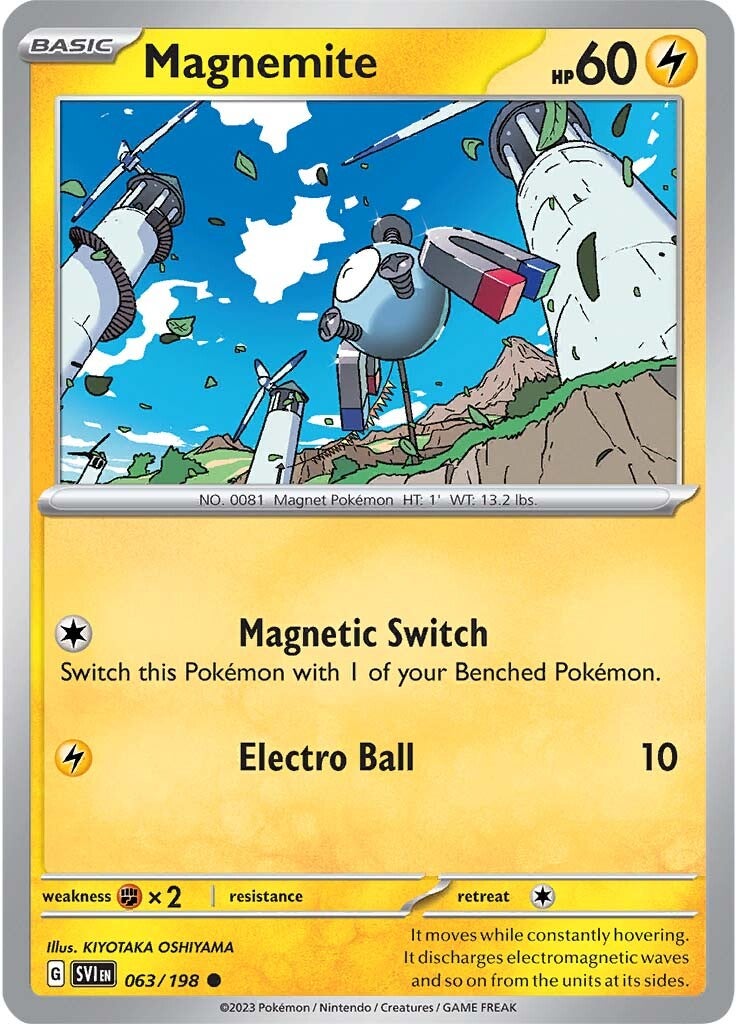 Magnemite (063/198) [Scarlet & Violet: Base Set] | RetroPlay Games