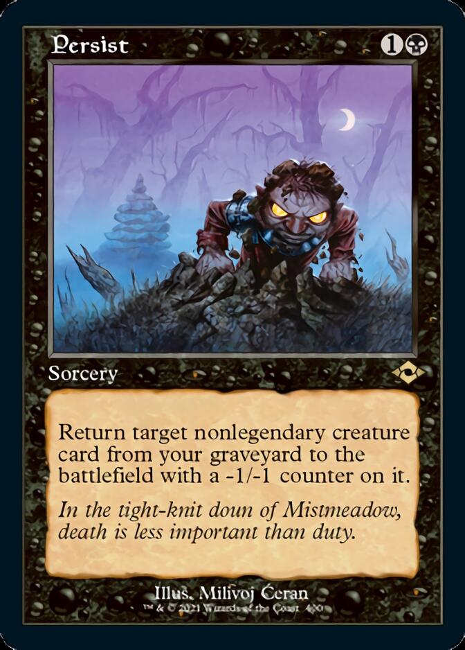 Persist (Retro Foil Etched) [Modern Horizons 2] | RetroPlay Games