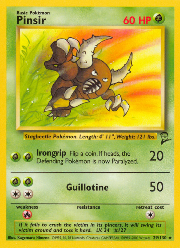 Pinsir (29/130) [Base Set 2] | RetroPlay Games