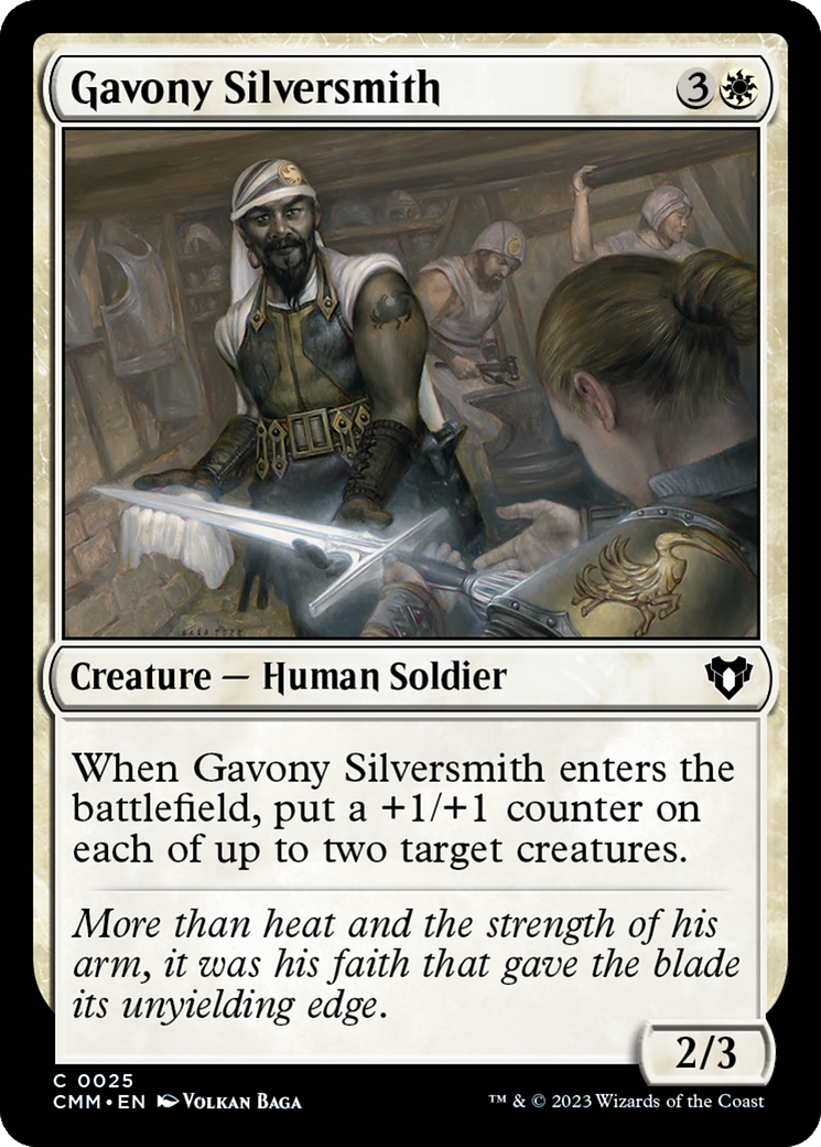 Gavony Silversmith [Commander Masters] | RetroPlay Games