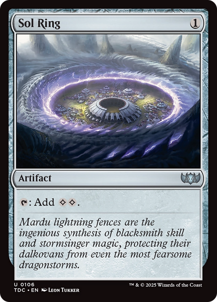 Sol Ring [Tarkir: Dragonstorm Commander] | RetroPlay Games
