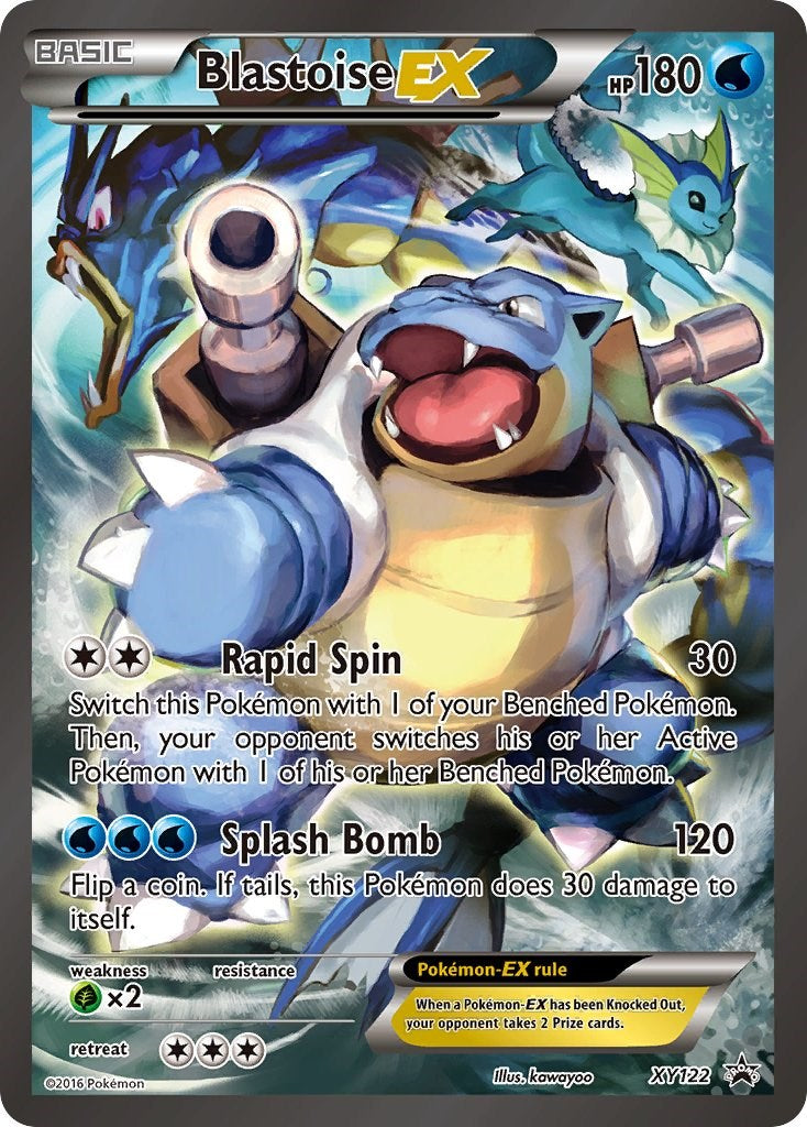 Blastoise EX (XY122) (Jumbo Card) [XY: Black Star Promos] | RetroPlay Games