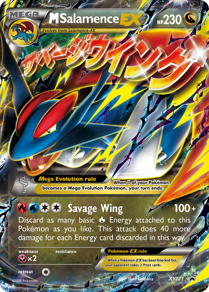 M Salamence EX (XY171) [XY: Black Star Promos] | RetroPlay Games