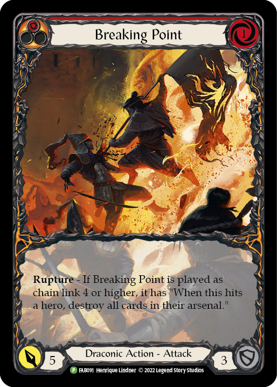 Breaking Point (Extended Art) [FAB091] (Promo)  Rainbow Foil | RetroPlay Games