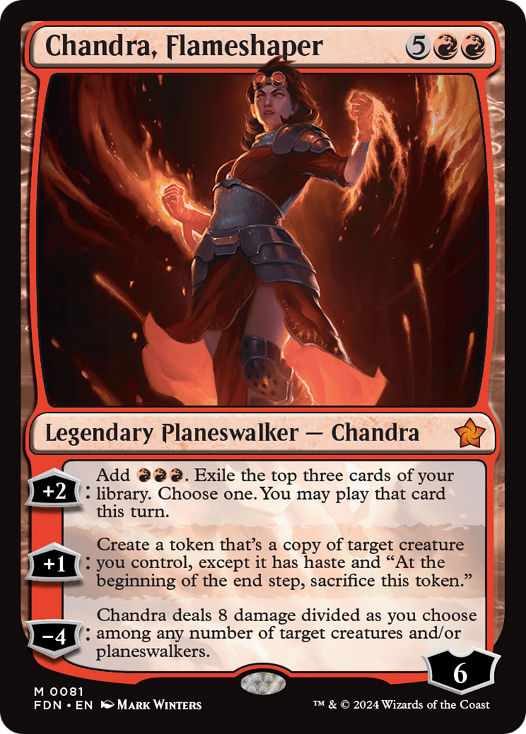 Chandra, Flameshaper [Foundations] | RetroPlay Games