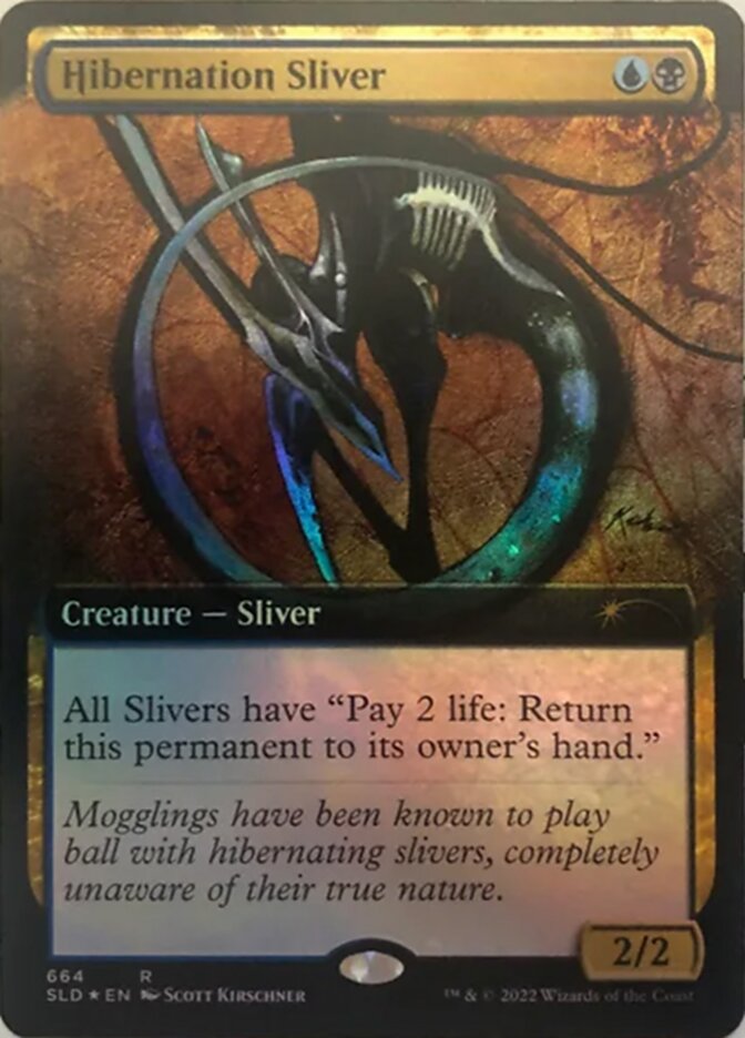 Hibernation Sliver (Extended Art) [Secret Lair Drop Promos] | RetroPlay Games