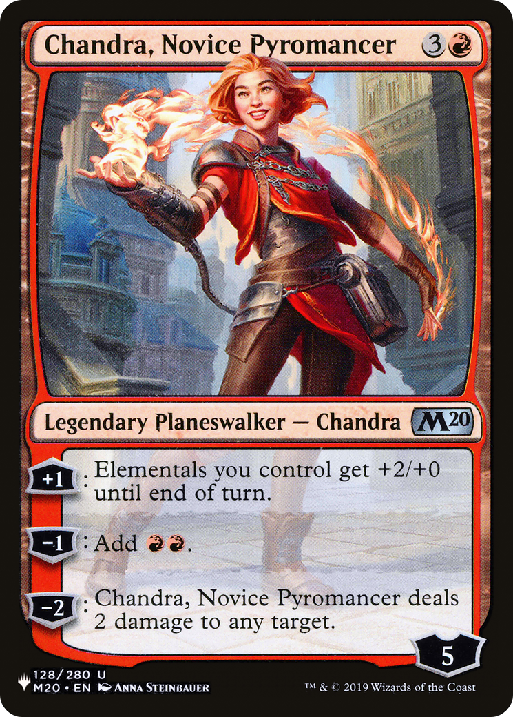 Chandra, Novice Pyromancer [The List] | RetroPlay Games