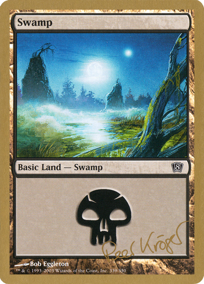 Swamp (pk339) (Peer Kroger) [World Championship Decks 2003] | RetroPlay Games