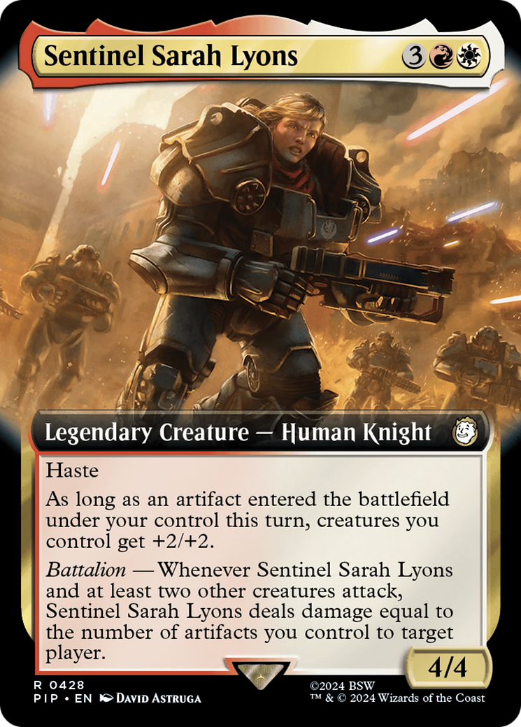 Sentinel Sarah Lyons (Extended Art) [Fallout] | RetroPlay Games