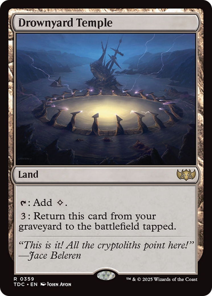 Drownyard Temple [Tarkir: Dragonstorm Commander] | RetroPlay Games