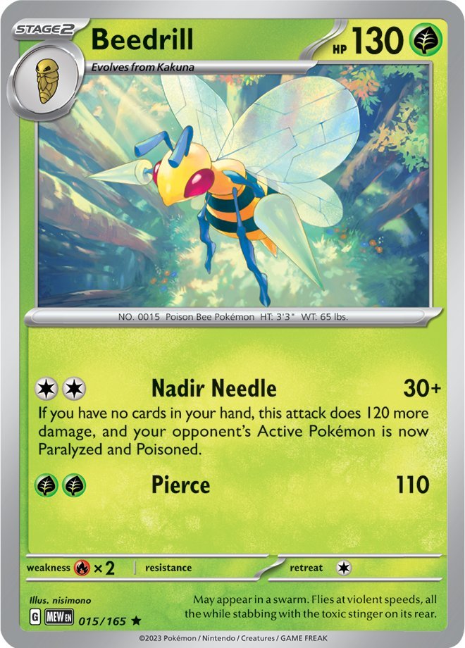 Beedrill (015/165) [Scarlet & Violet: 151] | RetroPlay Games