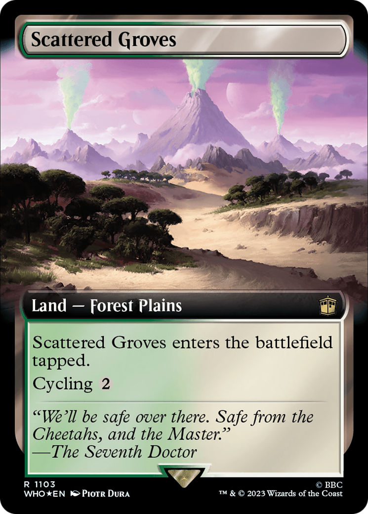 Scattered Groves (Extended Art) (Surge Foil) [Doctor Who] | RetroPlay Games