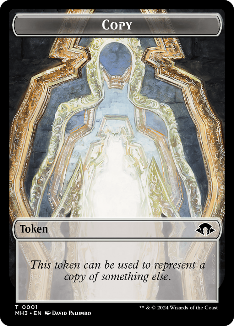 Shapeshifter (0004) (Ripple Foil) // Copy Double-Sided Token [Modern Horizons 3 Commander Tokens] | RetroPlay Games